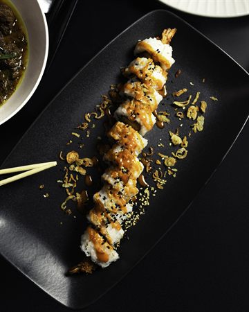 A dish prepared at Mina's Table