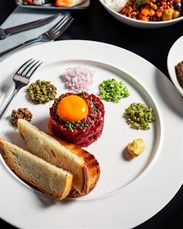 A dish prepared at Mina's Table